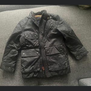 Gap waxed jacket boy